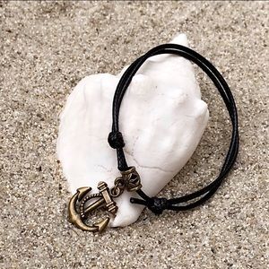 “Wrecked” Nylon Anklet | Black